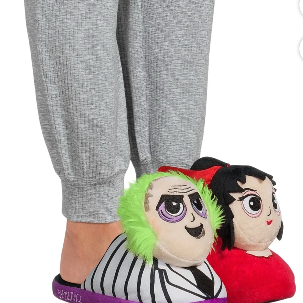 Beetlejuice Women's Slippers
Brand New with tag
